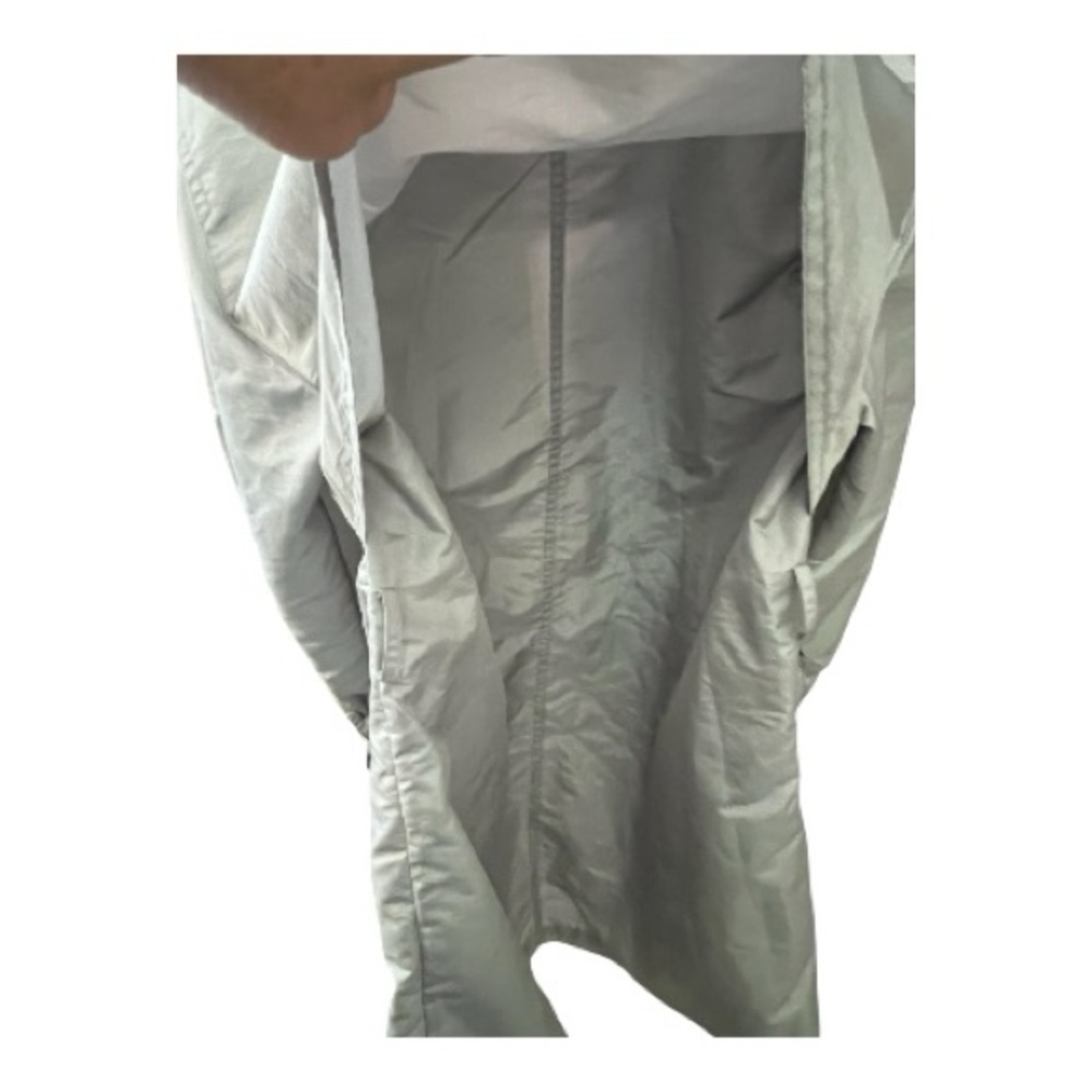 INC International Concepts Silver Belted Trench Coat Women’s Size S - Picture 6 of 6
